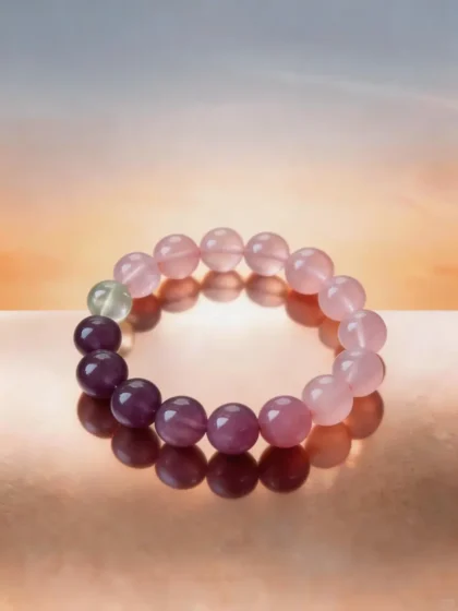 Natural Rose Quartz Bracelet
